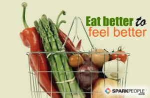 Motivational Quote - Eat better to feel better.