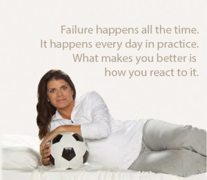 Pictures Mia Hamm Soccer Player Quotes Sayings Failure Inspirational