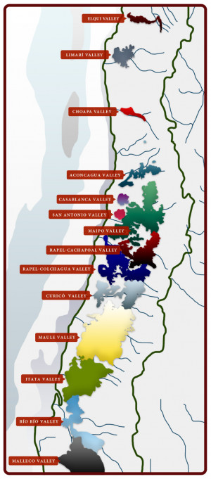 Chile Wine Regions