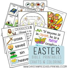 Easter Printables / Resurrection Printables More