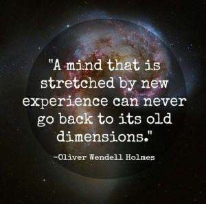 New experiences