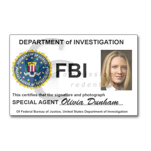 FBI Special Agent ID Card
