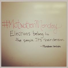 ... sure to go vote! #motivation #quotes #inspiration #yeg #Edmonton #NAIT