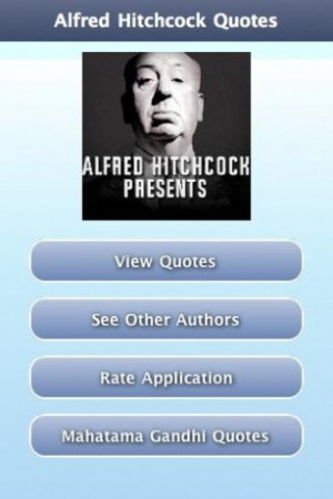 View bigger - Alfred Hitchcock Quotes for Android screenshot