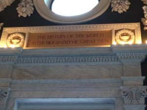 Library of Congress Photo: I loved the quotes above the windows.