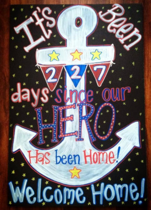 Military Welcome Home Chalkboard / Homecoming Sign / Welcome Home ...