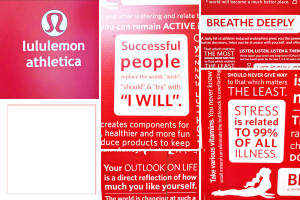 Lululemon Athletica is opening this weekend closer to my house ...