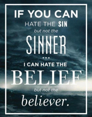 am a Believer BUT I still believe that an atheist has the right NOT ...