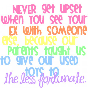 Ex Girlfriend Jealous Quotes
