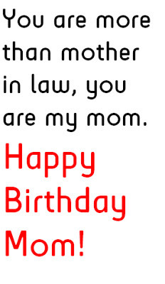 Mother in Law Birthday Quotes, Messages and Wishes - Quotes Tree
