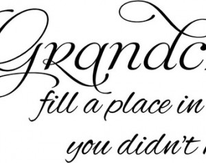Grandchildren Fill a Place in Our Heart 30