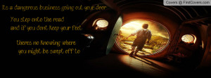 The Hobbit Quote for LOTR cover