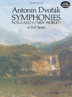 ... Nos8, Symphony Nos 8, Antonin Dvorak, Full Score, Dvorak Symphony