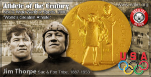 jim thorpe greatest athlete all time