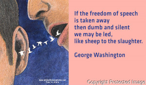 Freedom Of Speech Quotes By George Washington