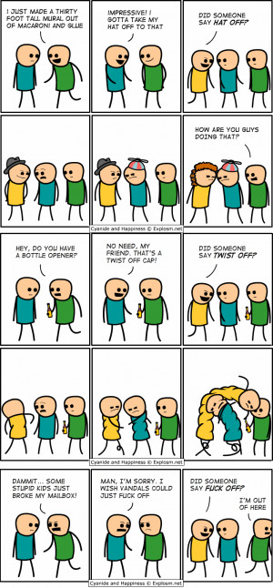 Posted in: cyanide and happiness low self esteem
