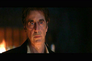PACINO : It's like looking in a mirror, only, not.