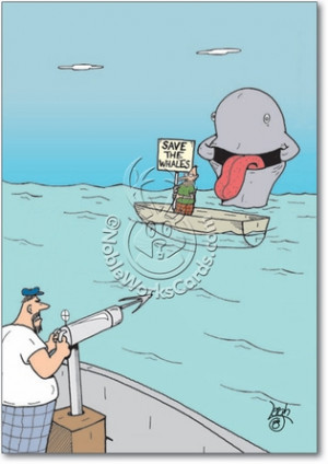 Save The Whale Inappropriate Funny Get Well Card Nobleworks