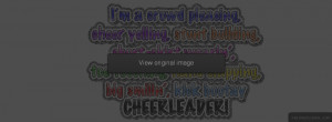 Im a cheerleader Facebook Covers More Quotes Covers for Timeline