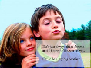 ... Big Brother From Little Sister Quotes Happy birthday big brother