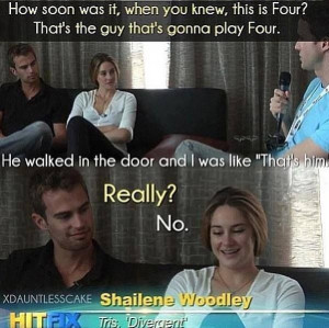 Interview, Four Tobias, Shailene Woodley Funny, Theo And Shailene ...