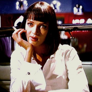 What do you guys think of my Mia Wallace costume?