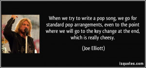 More Joe Elliott Quotes