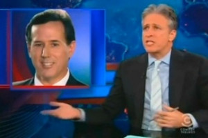 Jon Stewart on St. Rick's 