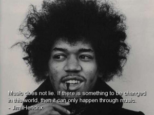 Jimi hendrix quotes sayings music world famous best