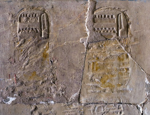 Horus Relief Painted