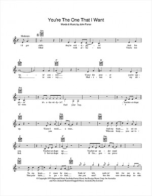 john travolta you're the one that i want lyrics Allergy App for iPhone