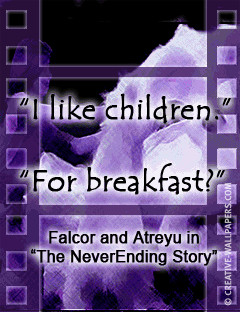 Fantasy movie quote Never Endings Story