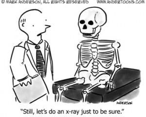 This skeleton cartoon took a while and was a little outside my art ...