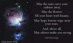 ... stars love life loss grief feelings emotion motivate console inspire