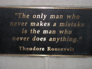 Great quote by Theodore Roosevelt