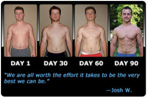 Push-Up Results Before and After