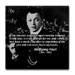 Comedy on Quantum Theory Tile Coaster