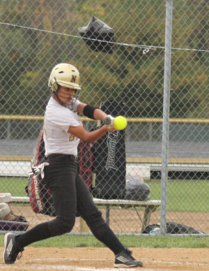 ... softball districts game this is frazier s first year playing softball