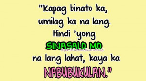 Quotes Tagalog Patama Sa Mga Plastik Gusto Malaman Ang 480 x 268 · 25 ...