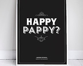 ... Pappy - Seinfeld Poster - George Costanza Quote - Home Decor - 11x17