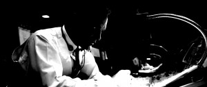 Black & White: Ed Harris as Gene Kranz in Apollo 13