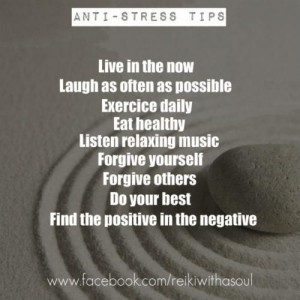 Anti Stress Tips
