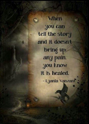 Healed quote. No more pain