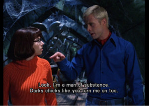 ... dorky chicks #girls #gamer girls #personality #looks #scooby doo #dog
