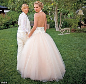 Ellen DeGeneres And Wife Portia De Rossi Happily Celebrate Their ...