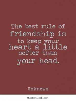 Friendship Quotes About Rules