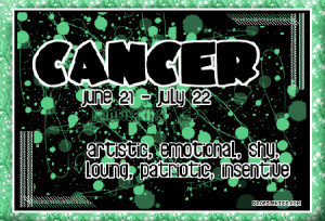 Zodiac Cancer Facebook Tag