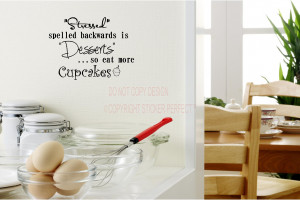 ... desserts so eat more cupcakes cute vinyl wall decal quotes sayings art