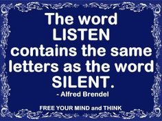 ... silent wisdom words listening listening silent quotes about silence