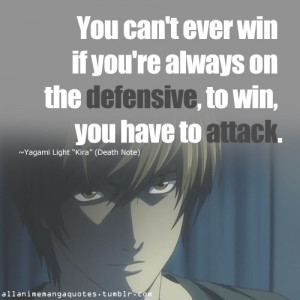 Death Note Light Quotes